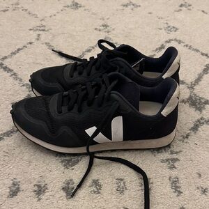 Veja Women’s Black and White Sneakers